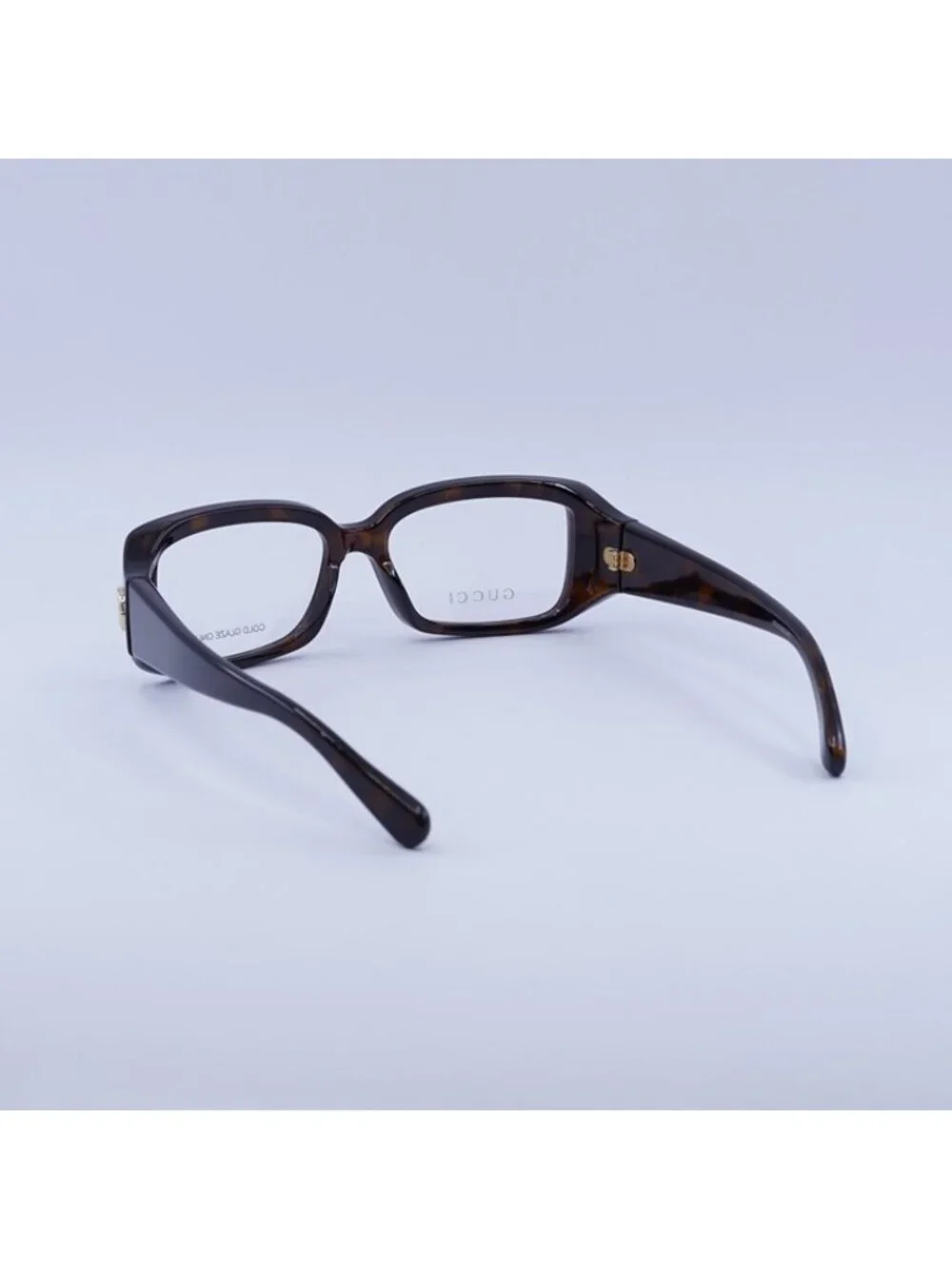 Gucci GG1406O 002 Eyeglasses Havana 53mm Rectangle Frame